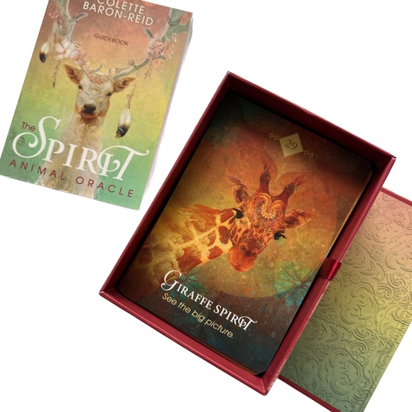 The Spirit Animal Oracle  68 Card Deck and Guidebook  Colette Baron-Reid - Picture 1 of 6